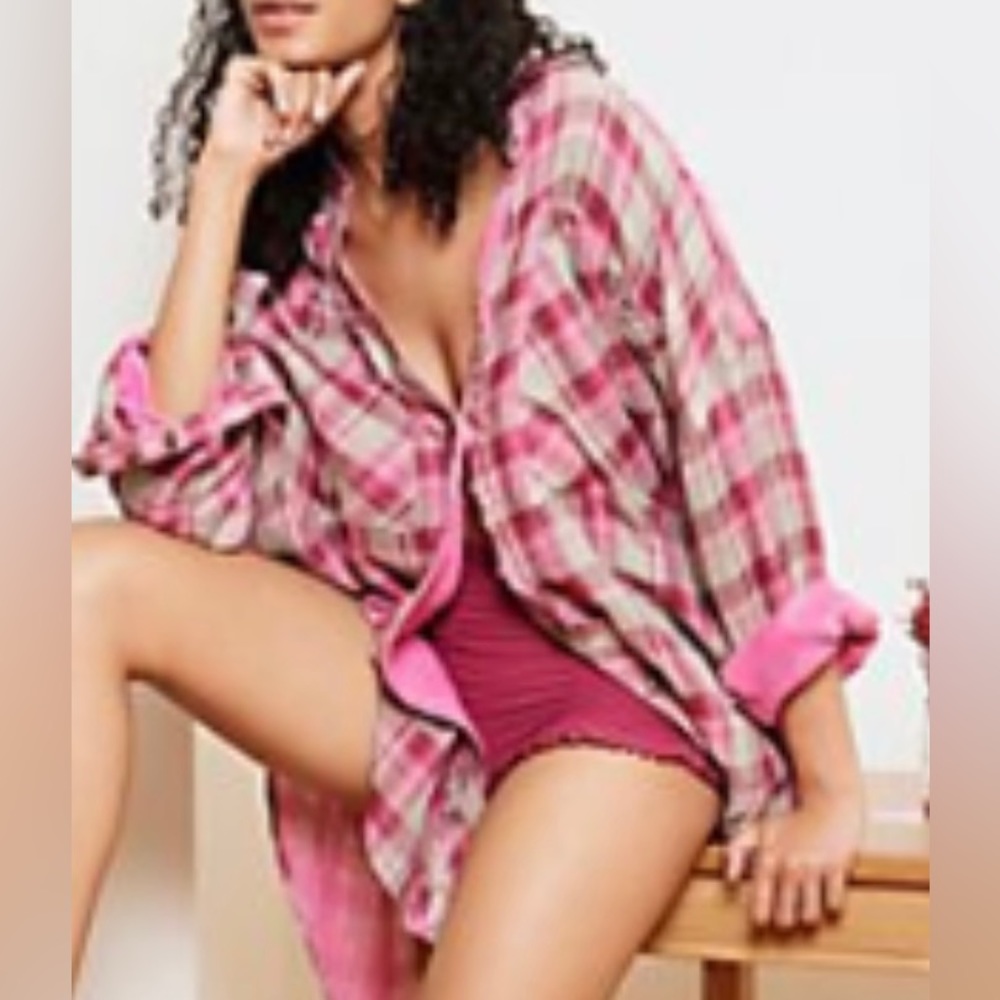 Free People Double Trouble Sleep Shirt